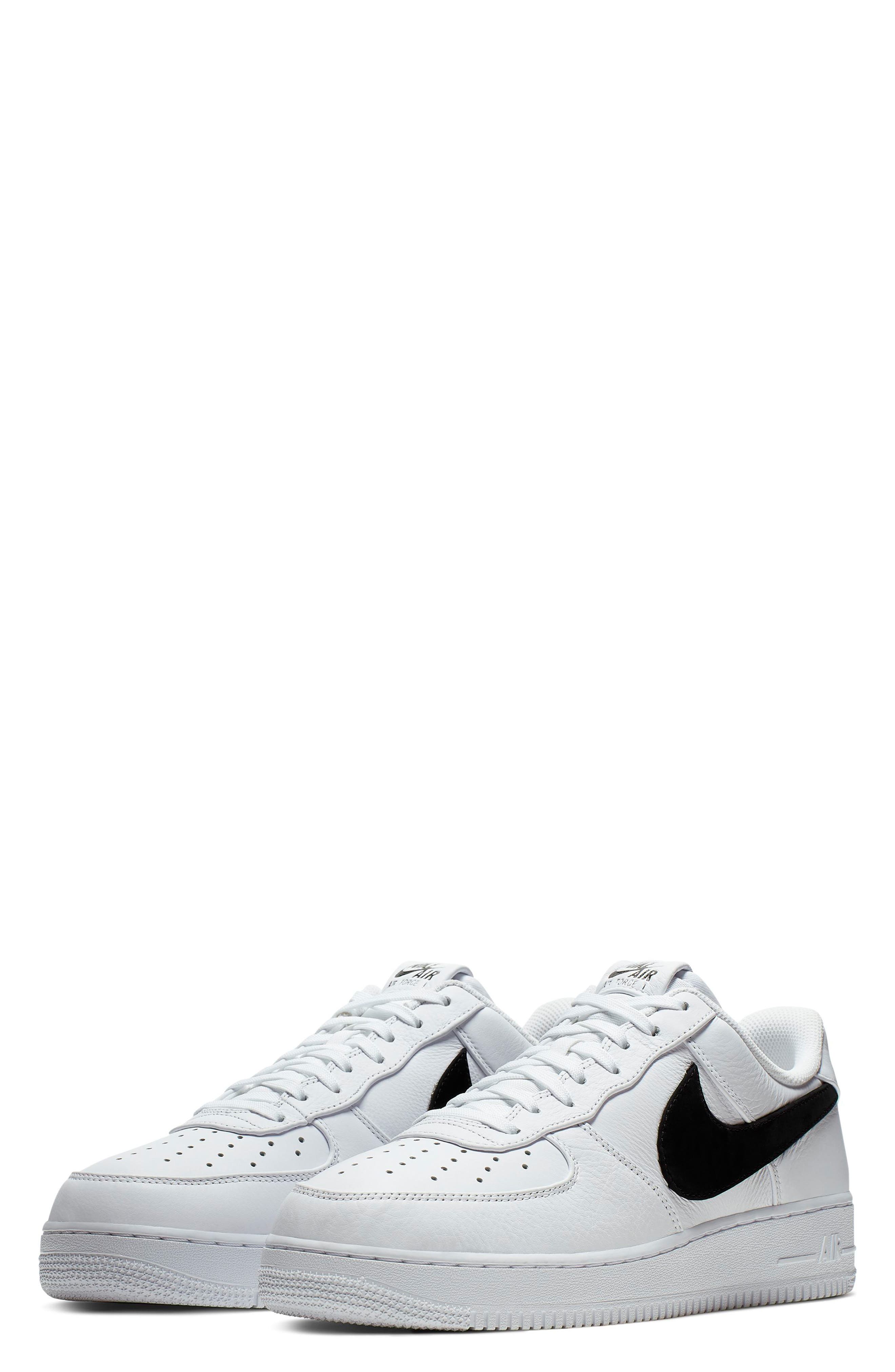 Air Force 1 '07 Premium 2 Sneaker, Main, color, WHITE/ BLACK