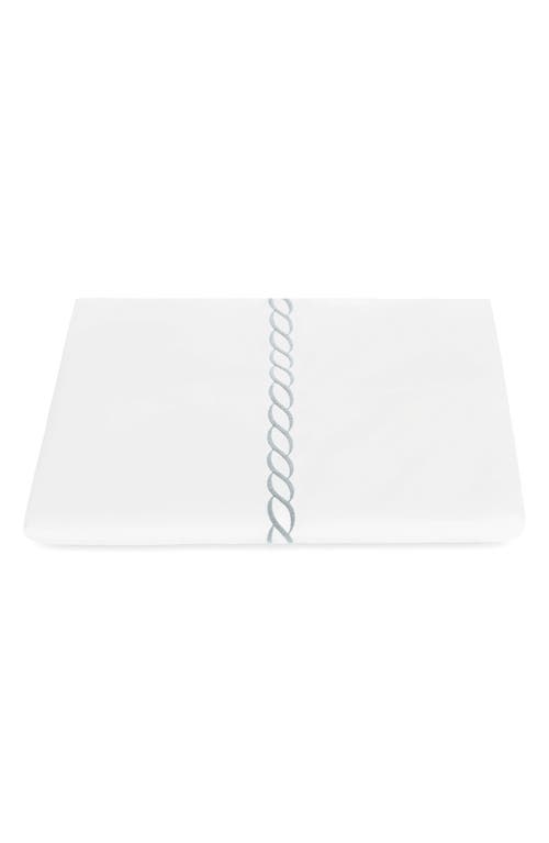 Matouk Classic Chain Cotton Percale Duvet Cover