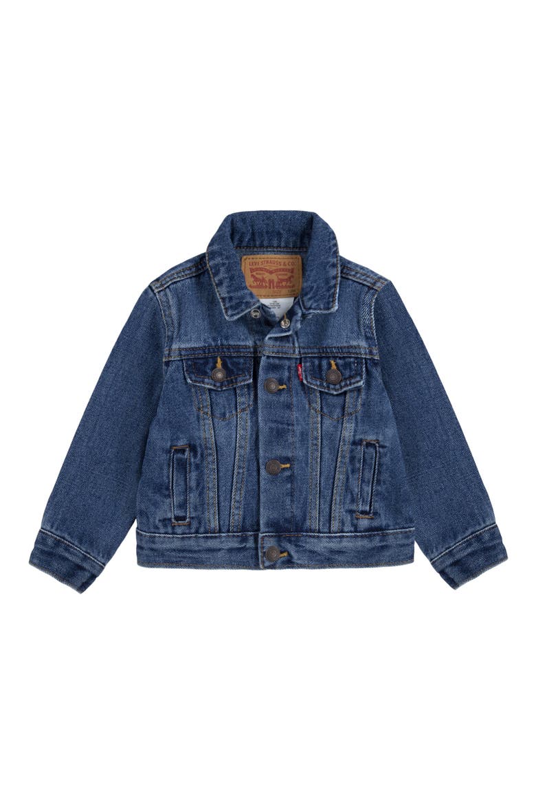 Levi's® Denim Trucker Jacket, Main, color, BRISTOL BLUE
