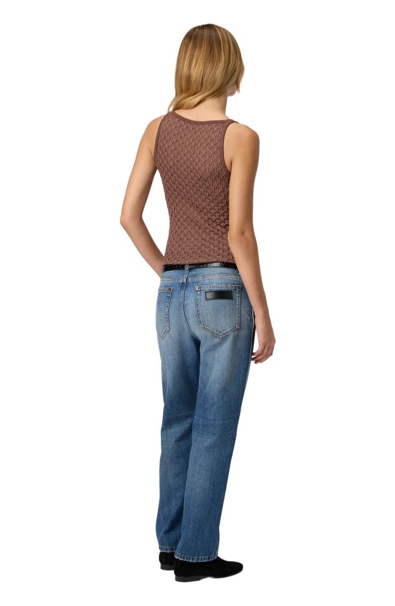 Missoni Tank Top In Embroidered Lace, Alternate, color, Beige