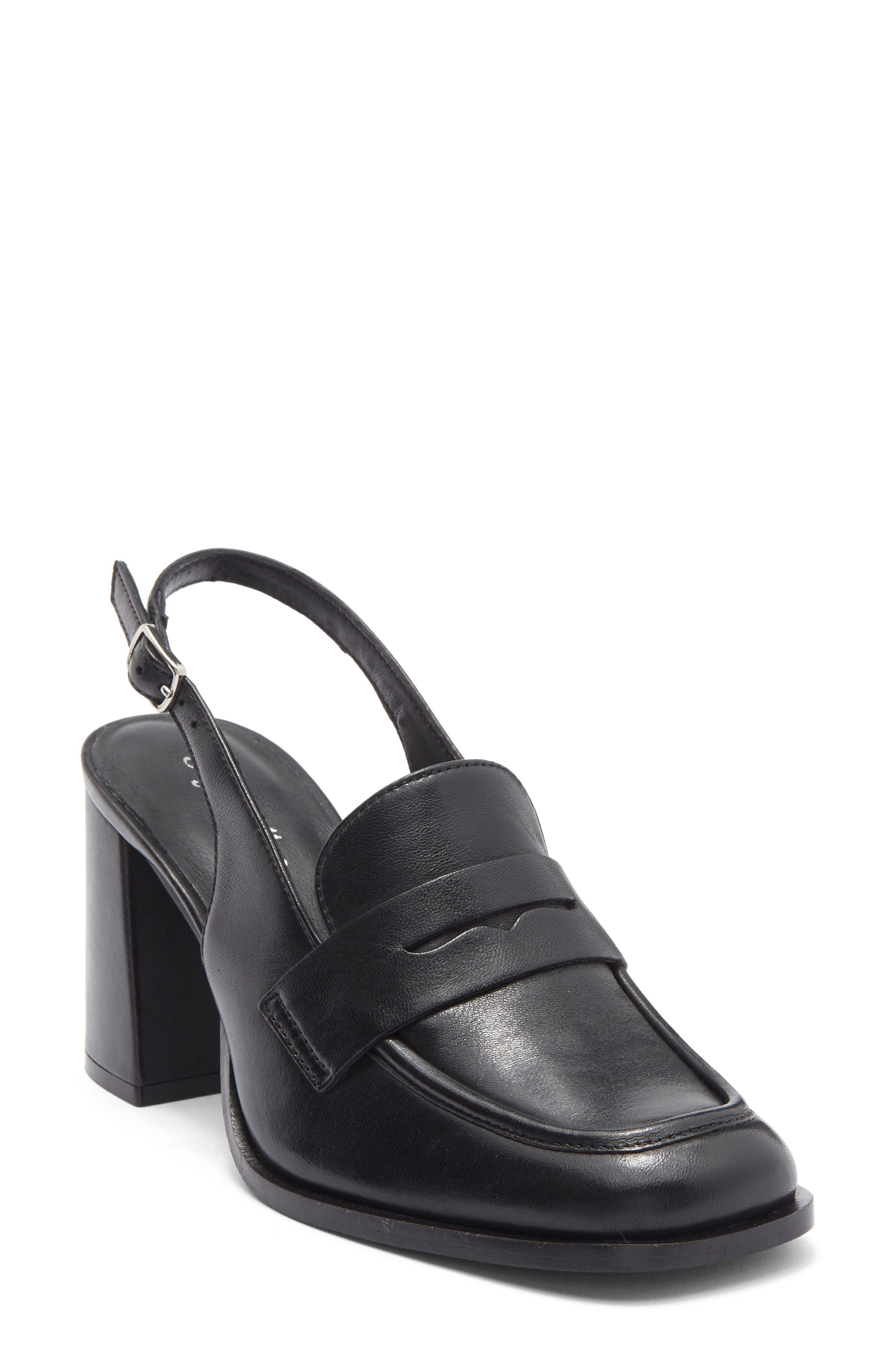 Seychelles Symphony Slingback Pump, Main, color, Black