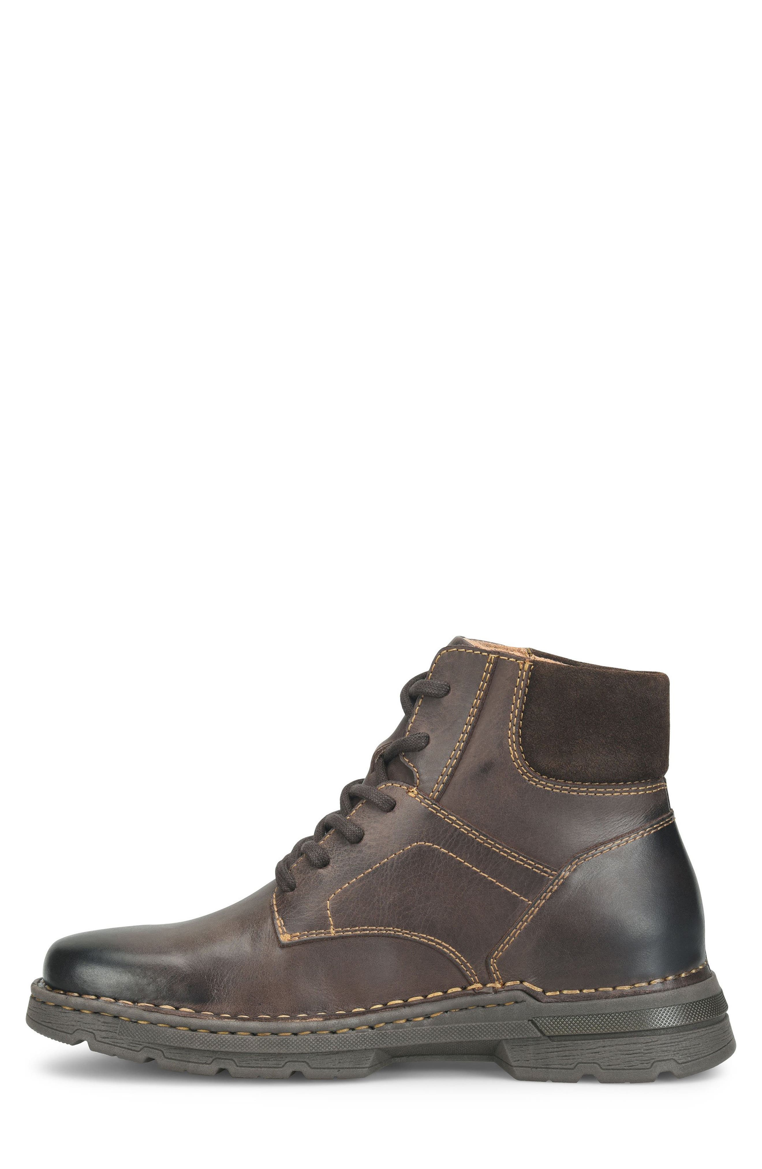 Børn Erik Lace-Up Boot, Alternate, color, Dark Brown F/ G
