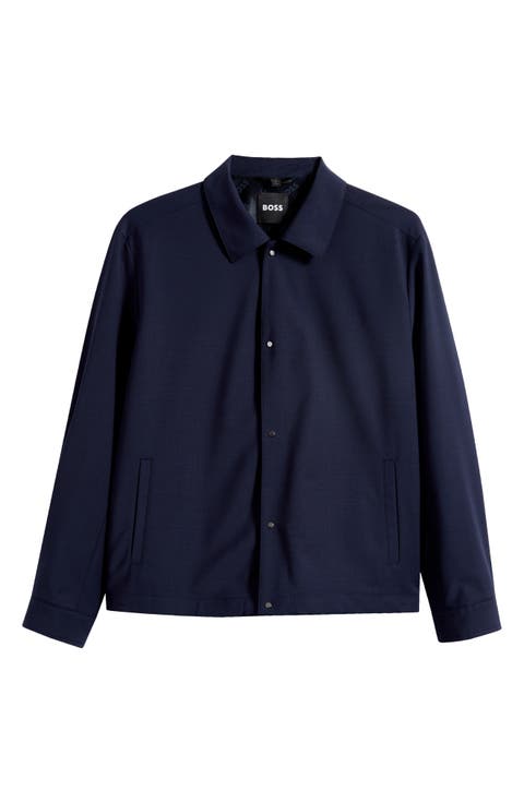 Carper Virgin Wool Blend Shirt Jacket