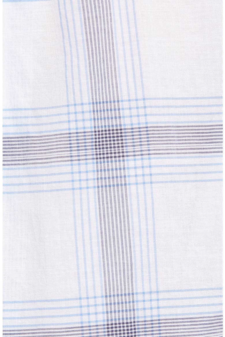 The Hero Tissue Cotton Button-Up Shirt, Alternate, color, WILMA WHITE BLUE AND BLACK