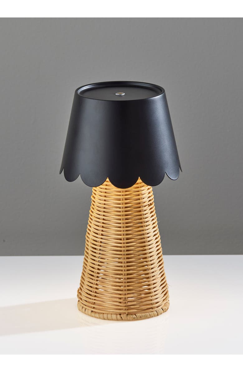 ADESSO LIGHTING Tory LED Cordless Table Lamp, Alternate, color, Black