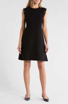 AREA STARS Grommet Minidress