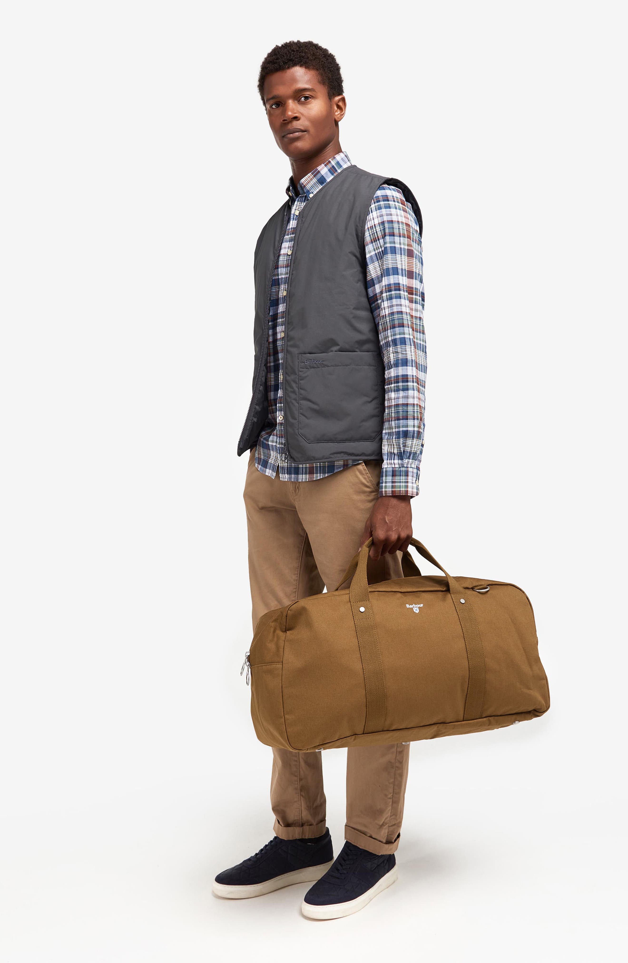 Barbour Cascade Cotton Duffle Bag, Alternate, color, 