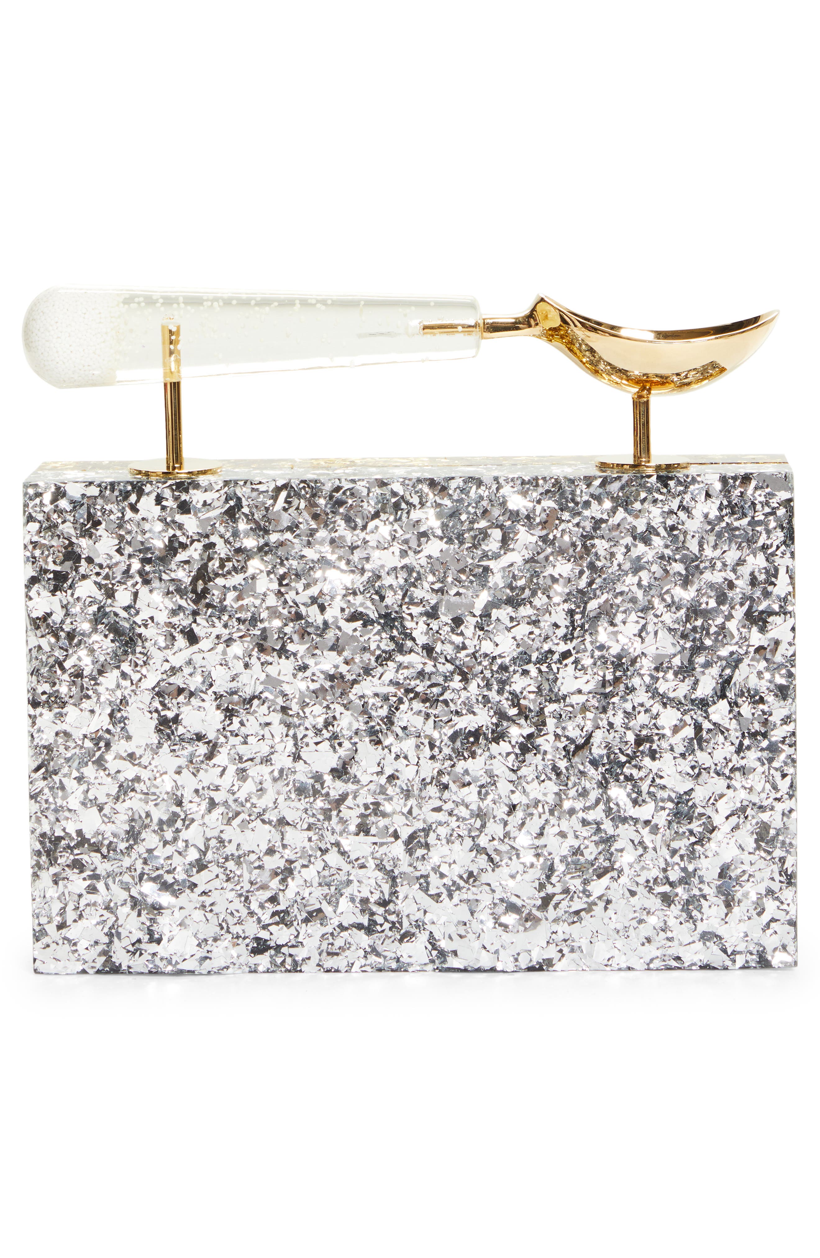 L’alingi L'alingi Jasmina Fever Glitter Top Handle Bag, Alternate, color, 