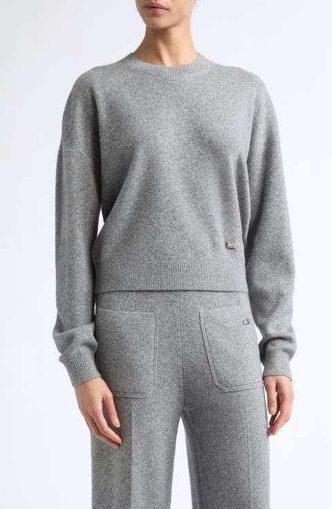 Crewneck Wool & Cashmere Sweater
