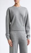 Victoria Beckham Crewneck Wool & Cashmere Sweater