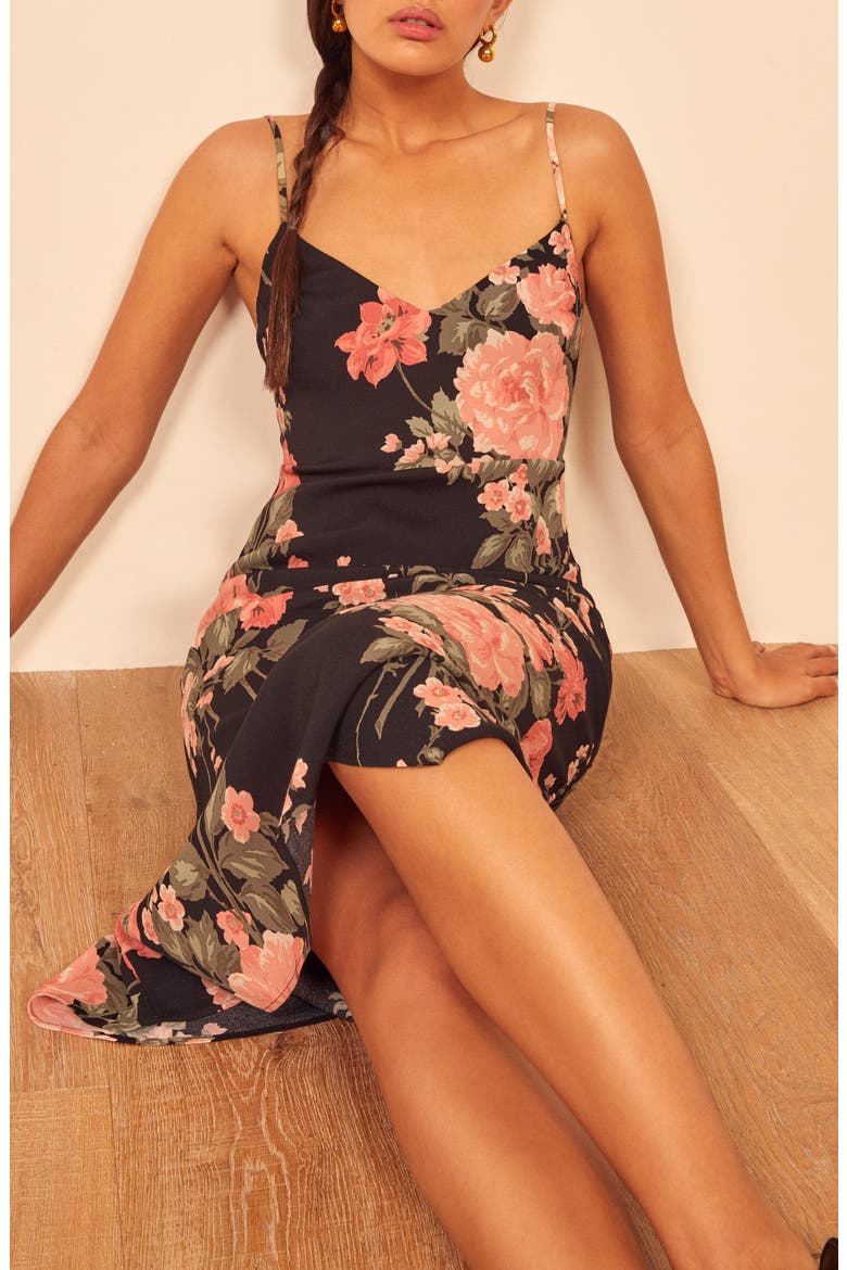 Nella Sleeveless Midi Dress, Alternate, color, LOUISE