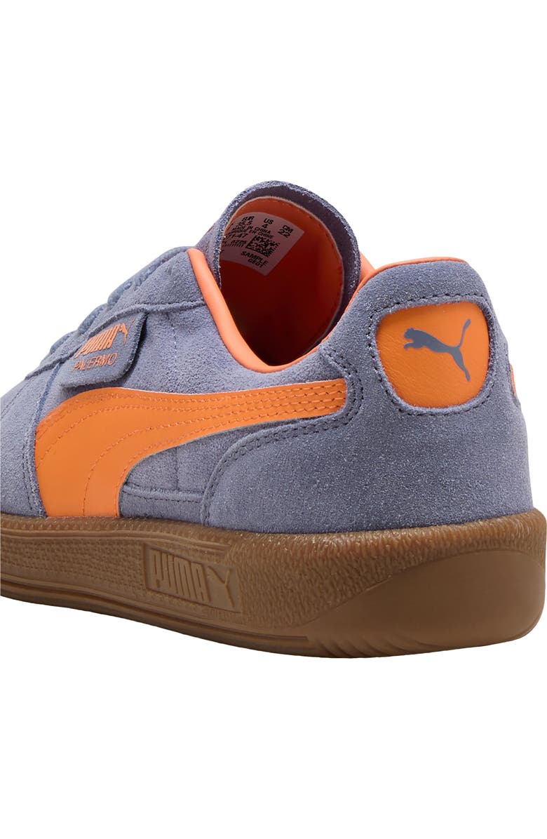PUMA Kids' Palermo Sneaker, Alternate, color, Gray Sky/ Melon Glow