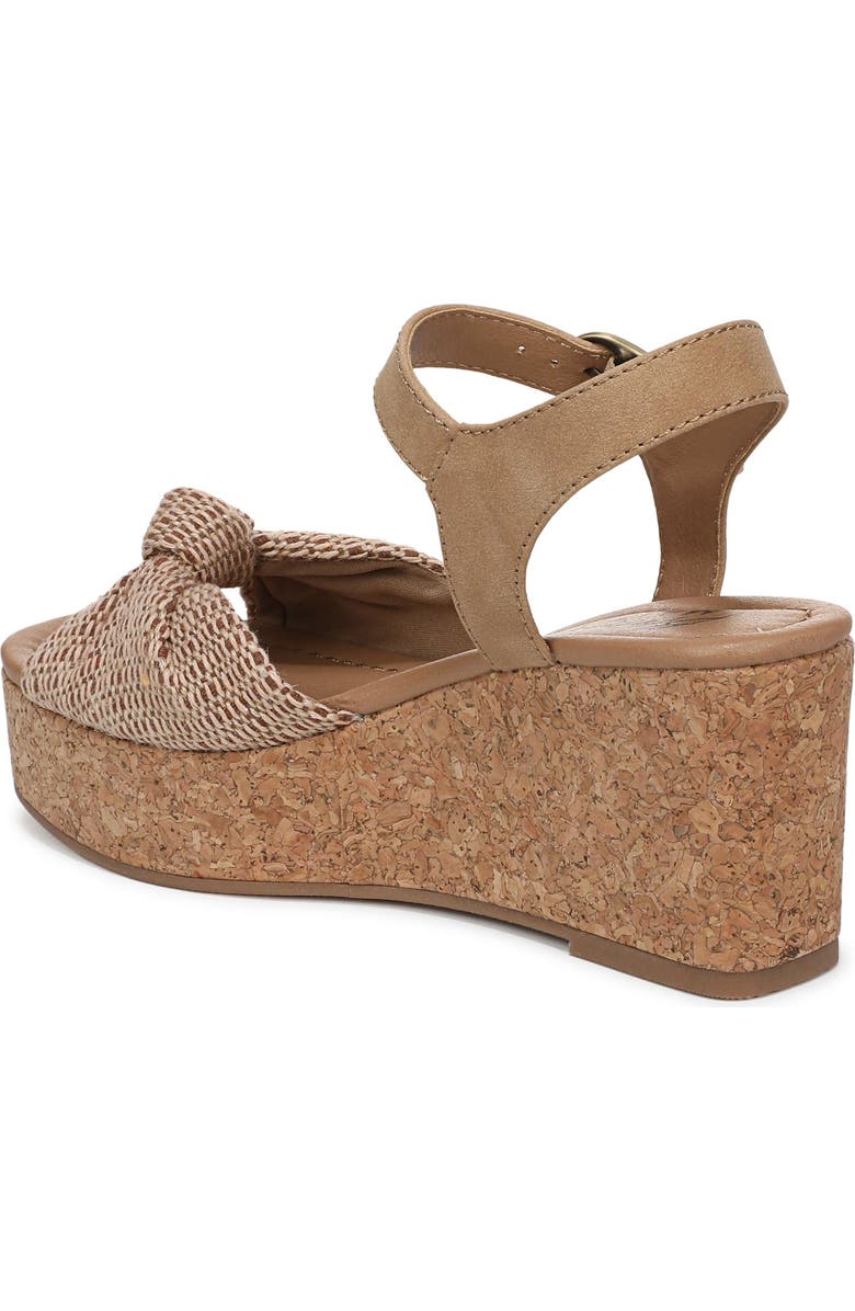 Blowfish Malibu Adore Platform Wedge Sandal, Alternate, color, Natural Sand Crochet