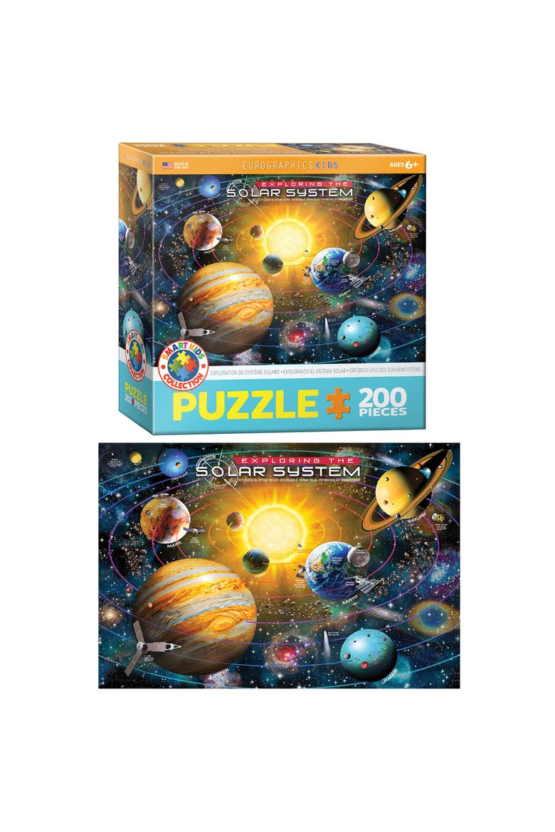 Exploring the Solar System Puzzle, 200 Pieces, Alternate, color, Multicolored