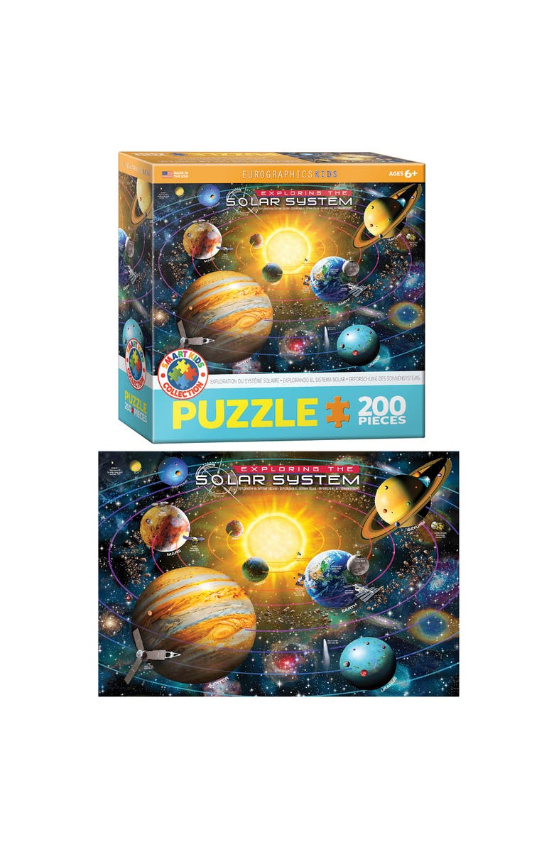 Eurographics Exploring the Solar System Puzzle, 200 Pieces, Alternate, color, Multicolored