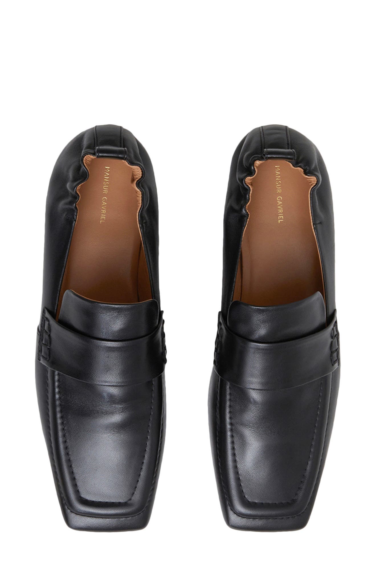 Mansur Gavriel Square Toe Loafer, Alternate, color, 