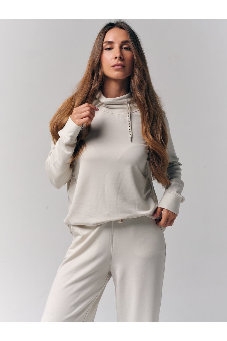 Mock Neck Pullover, Main, color, Off-White