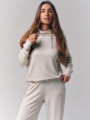 Le Fafo Mock Neck Pullover