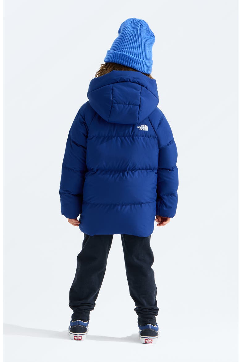 Kids' North Down Fleece Lined Parka, Alternate, color, BOLD BLUE