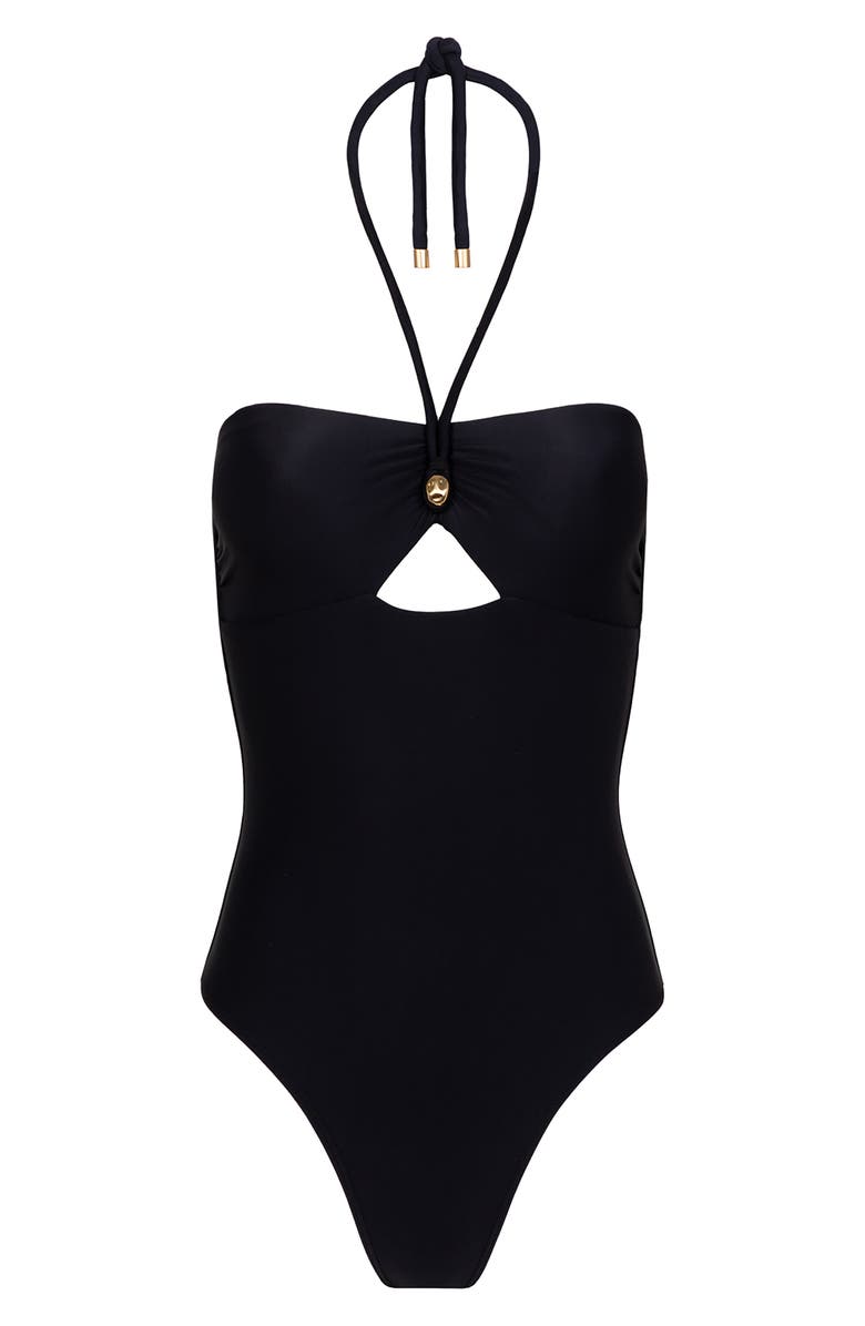 ViX Paula Hermanny Merra Cutout Bandeau One-Piece Swimsuit, Alternate, color, 