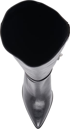Tyrone Pointed Toe Knee High Boot