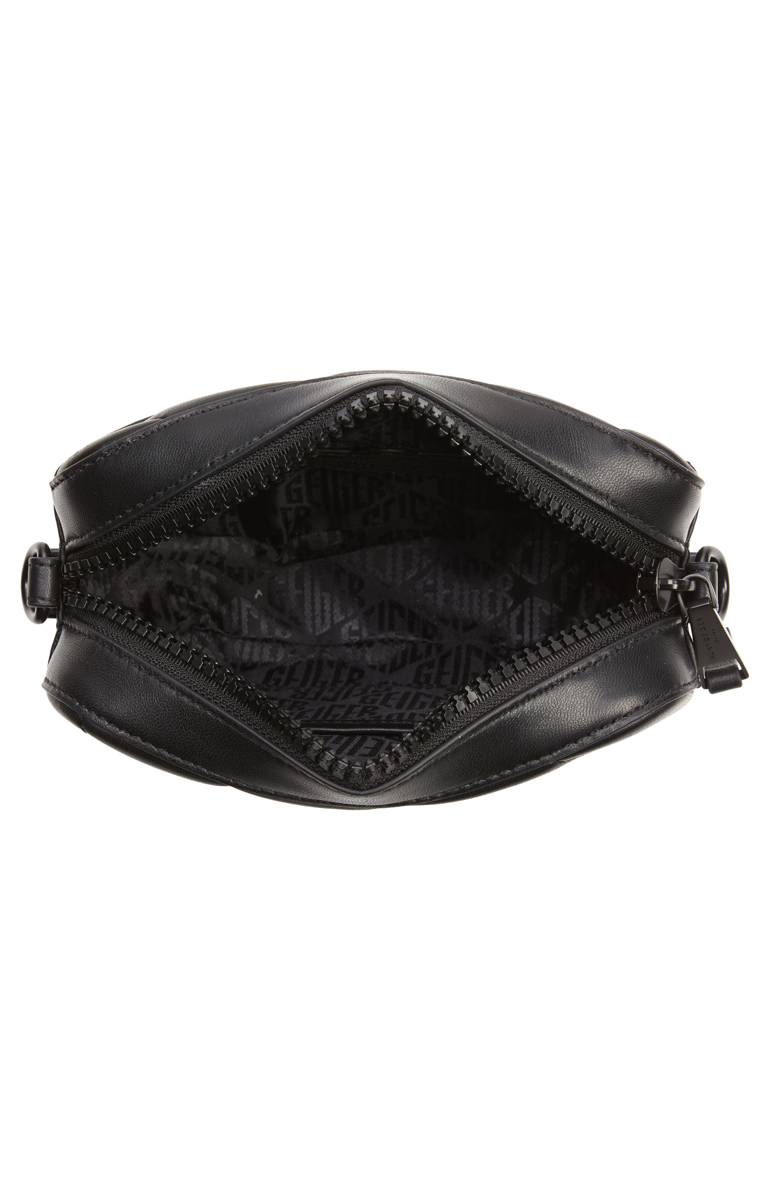 Soho Leather Camera Bag, Alternate, color, BLACK