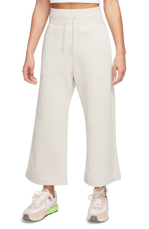 Sportswear Phoenix High Waist Fleece Crop Sweatpants (Regular, Tall & Short)