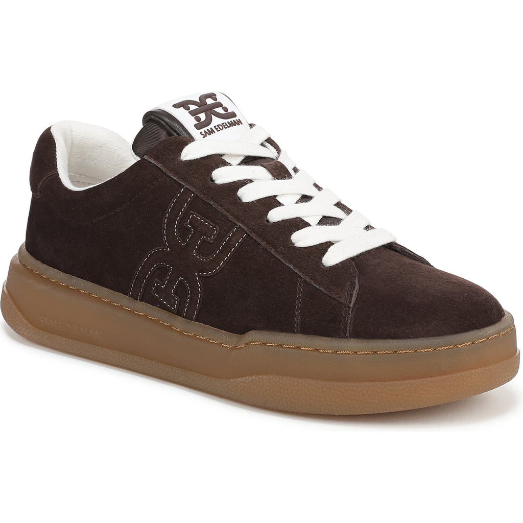 Sam Edelman Rhea Platform Sneaker In Brown
