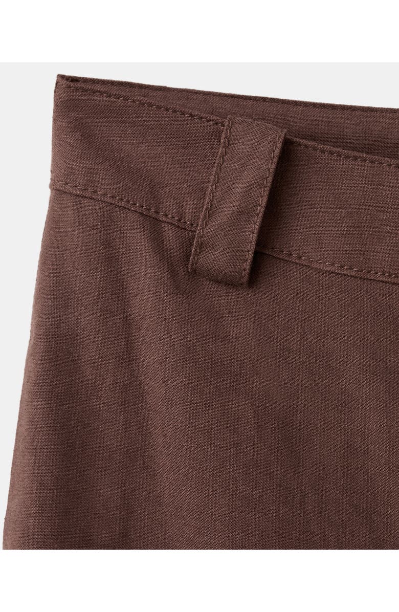 MANGO Flat Front Pants, Alternate, color, 