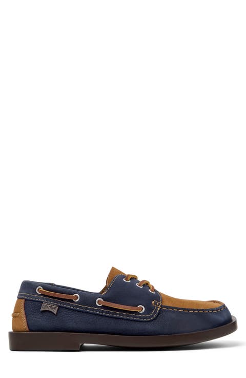 Don Leather Boat Shoe