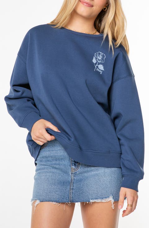 Vintage Roxy Sweatshirt Crewneck Roxy Women Clothing