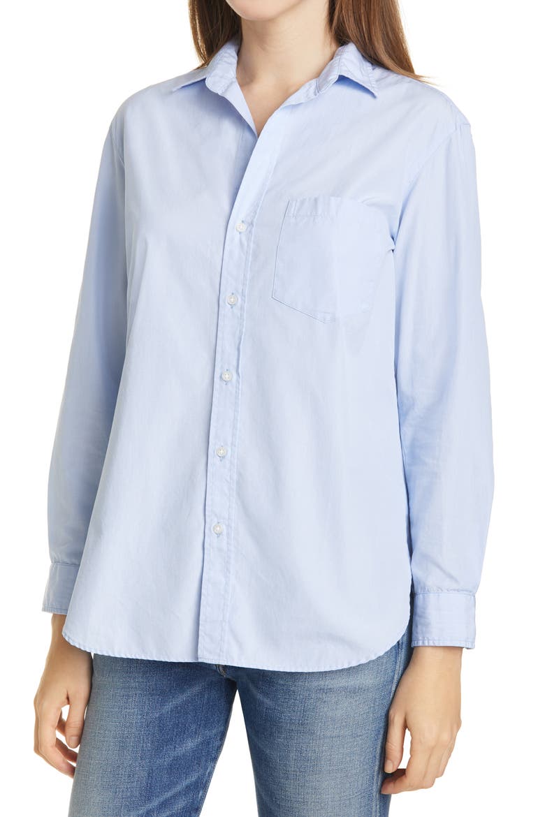 Joedy Button-Up Shirt, Alternate, color, LIGHT BLUE END ON END