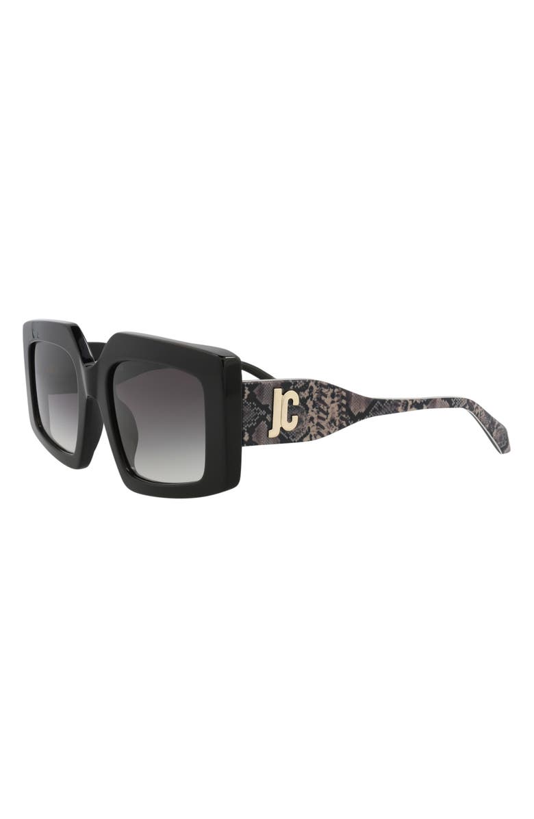 Just Cavalli 54mm Rectangular Sunglasses, Alternate, color,