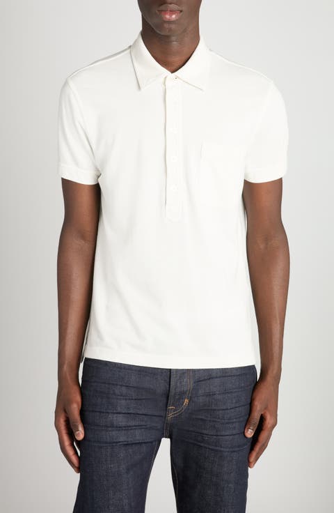 Tシャツ・カットソー TOM FORD SS25 TOWELING POLO (JPS003JMC010S23 AW002) TOWELLING POLO | Tom Ford Fashion