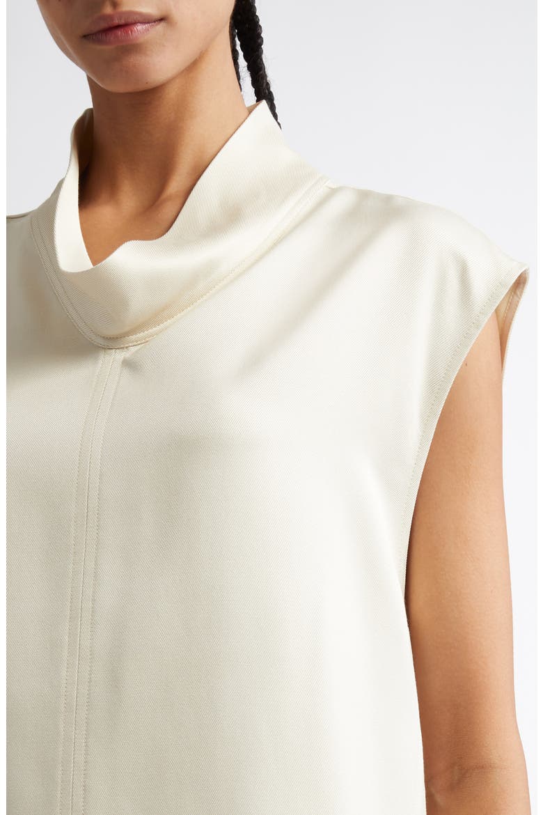 Funnel Neck Sleeveless Top, Alternate, color, ECRU