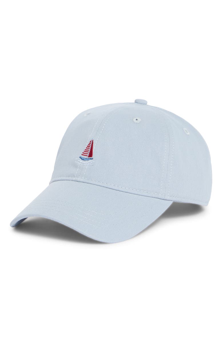 FRASIER STERLING Set Sail Baseball Cap, Main, color, Baby Blue