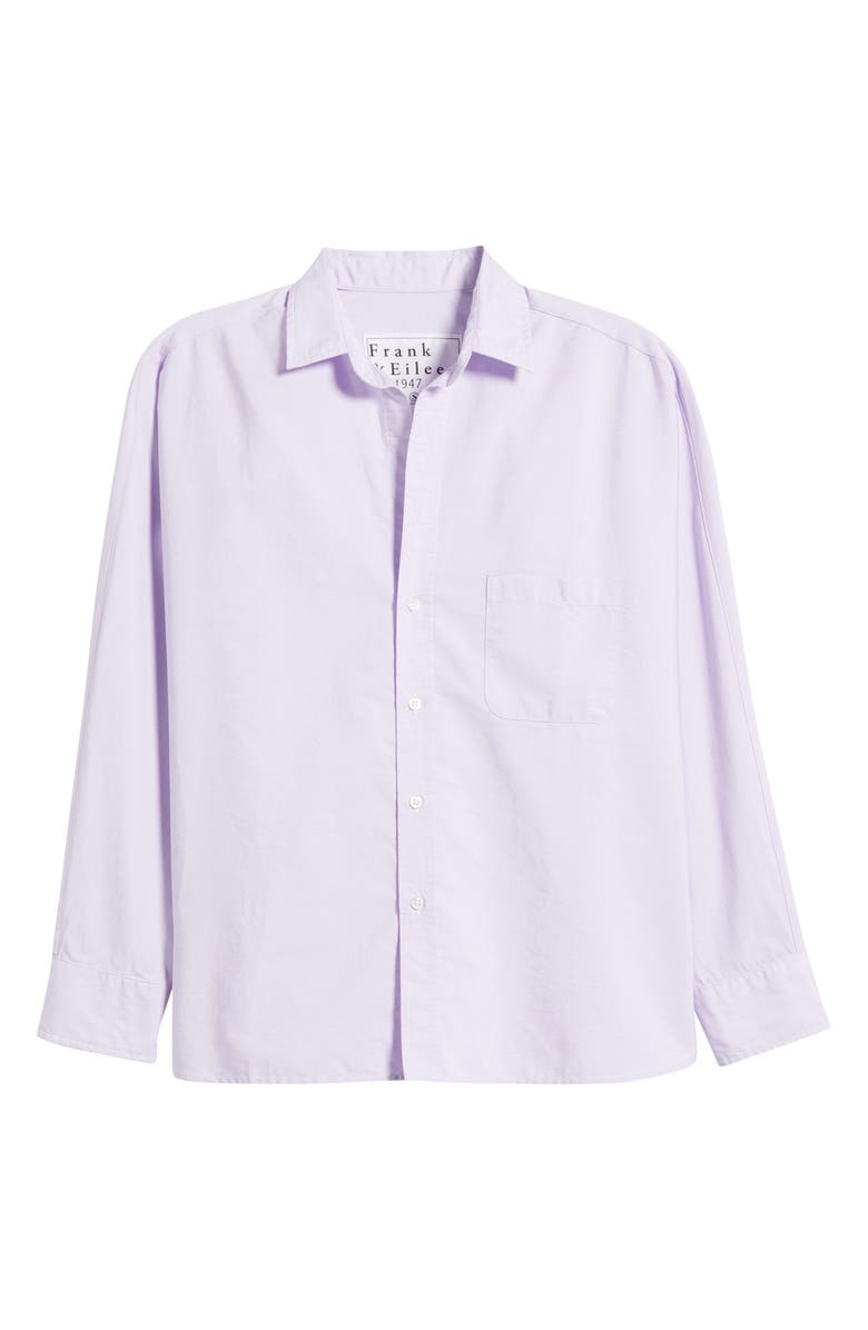 Frank & Eileen Continuous Button-Up Shirt, Alternate, color, Light Purple
