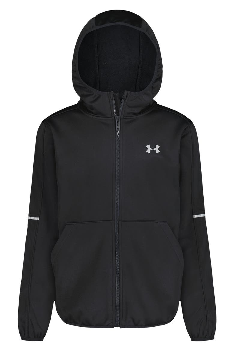 Kids' Sim Softshell Jacket, Main, color, BLACK