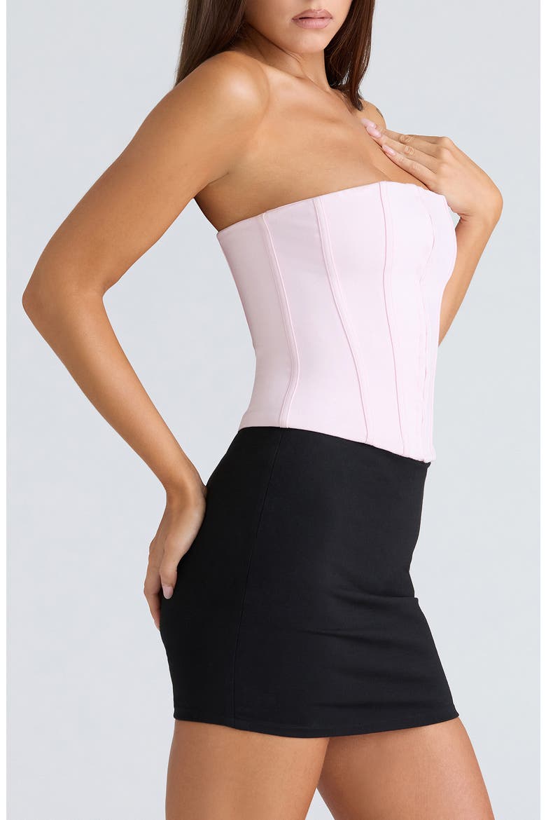 The Strapless Corset Top, Alternate, color, BALLERINA