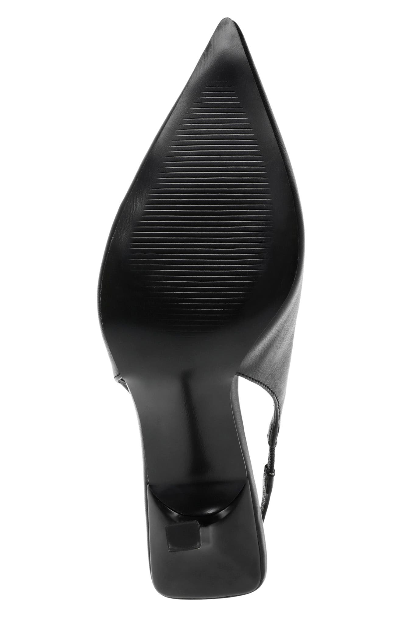 Anne Klein Indianna Slingback Pump, Alternate, color, Black Fabric