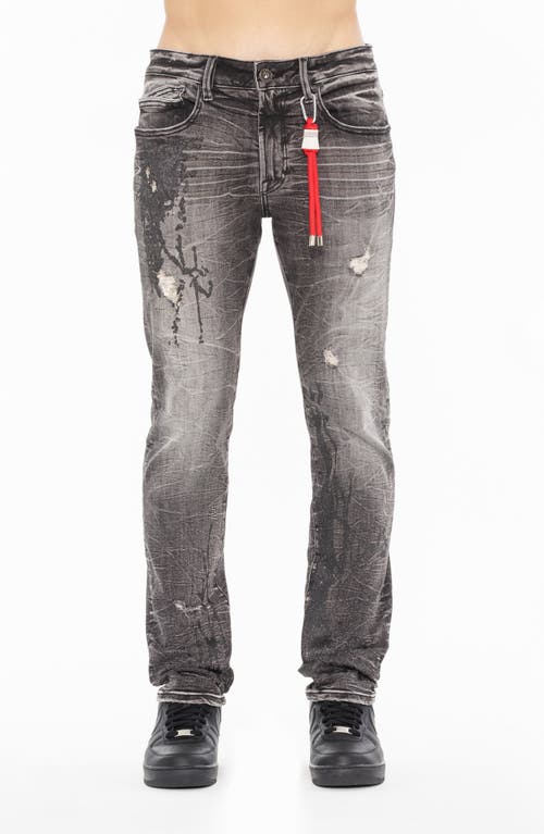 Cult Of Individuality Rocker Slim Fit 602 Jeans In Caviar