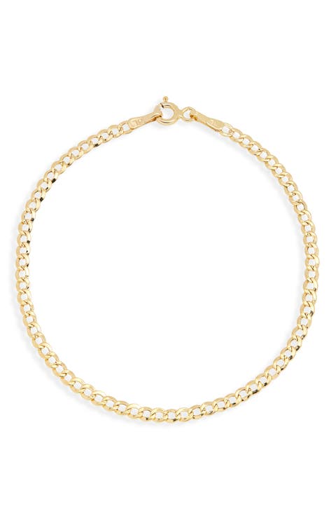 14K Gold Twist Chain Bracelet (Nordstrom Exclusive)