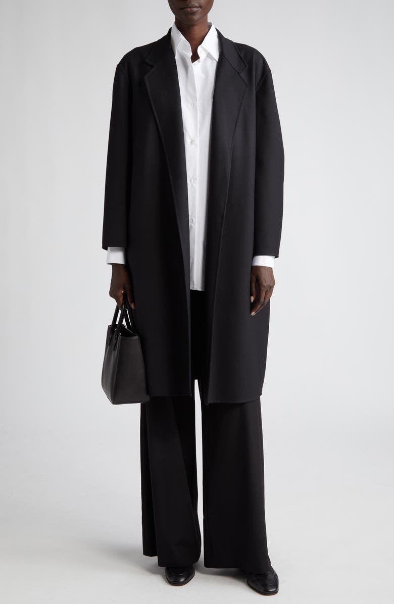 The Row Fedra Double Face Wool Blend Jacket, Alternate, color,