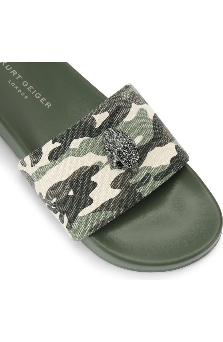 Kurt Geiger London Brockwell Slide Sandal, Alternate, color, Open Green