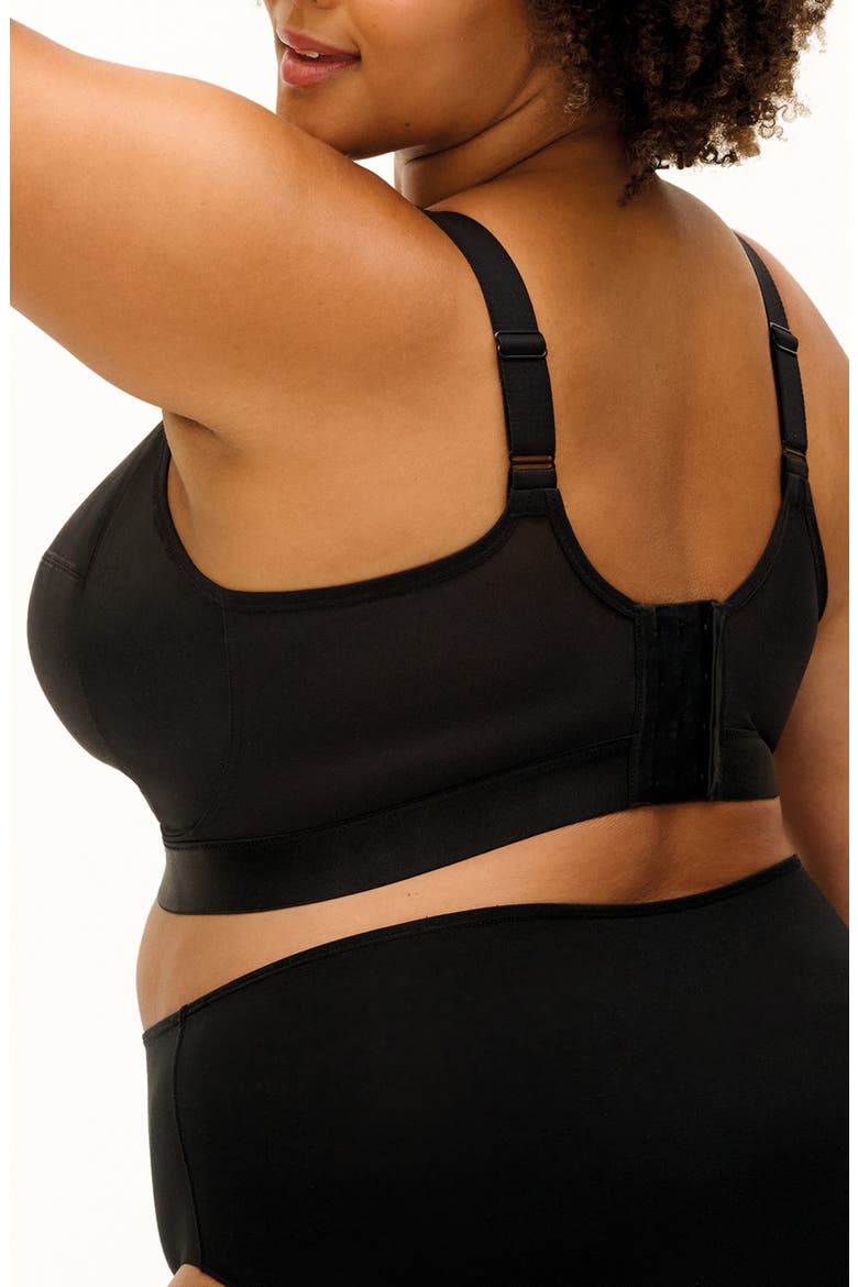 Katarina Wire Free Bra, Alternate, color, BLACK