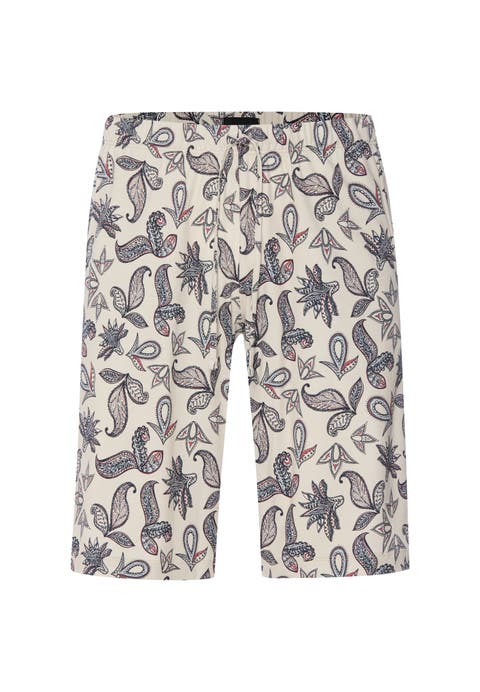Night And Day Drawstring Cotton Shorts
