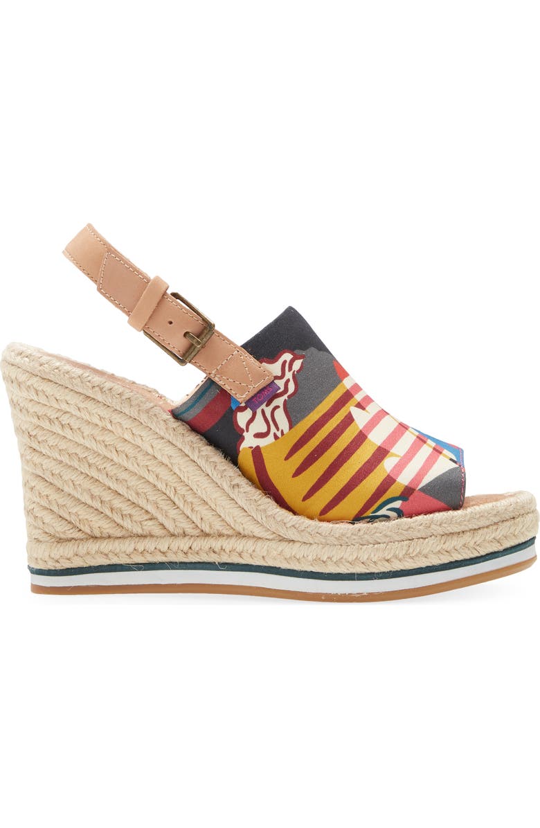 TOMS Monica Slingback Wedge, Alternate, color,