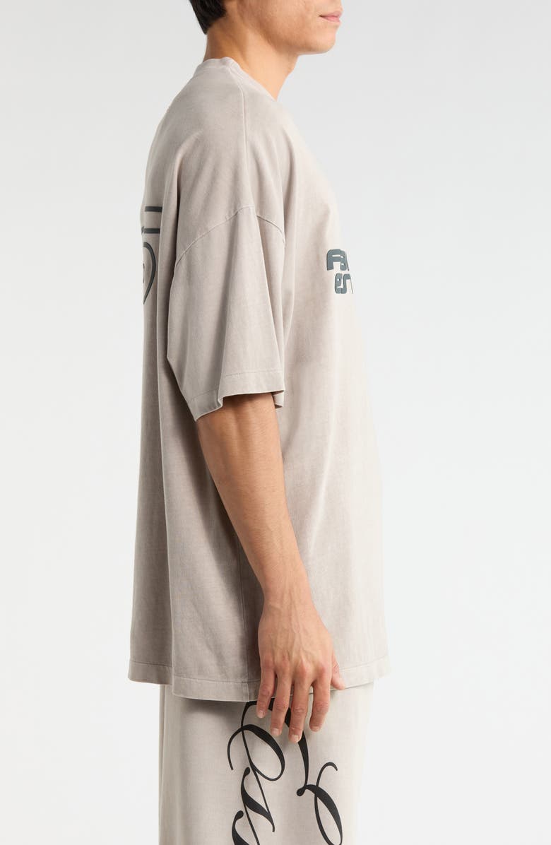 Fear of God Essentials '90s Logo Graphic T-Shirt, Alternate, color, Smoke Grey