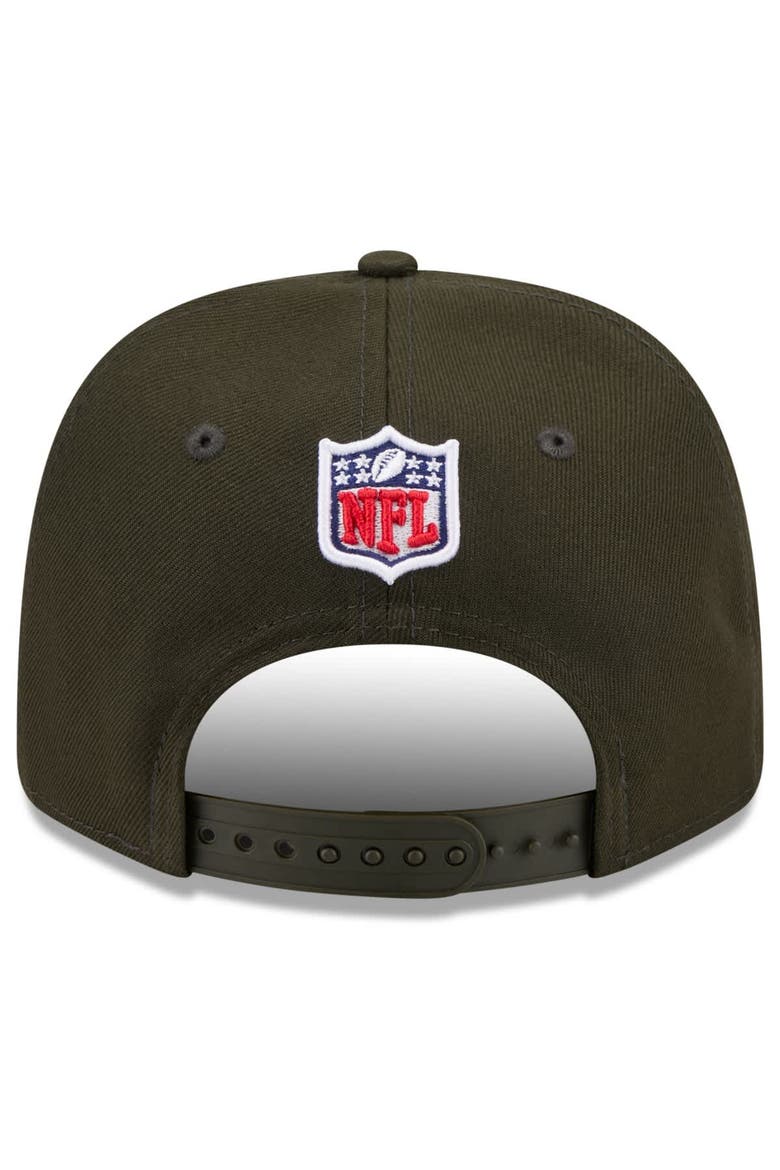 Men's New Era  Gotham Green New York Jets 2025 Rivalries Collection Sideline 9SEVENTY Adjustable Hat, Alternate, color, Dark Green