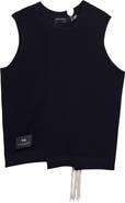 Y-3 GFX 3-Stripes Decconstructed Sweater Vest